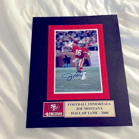 Joe Montana autographed 8x10 photo - Picture 1 of 1